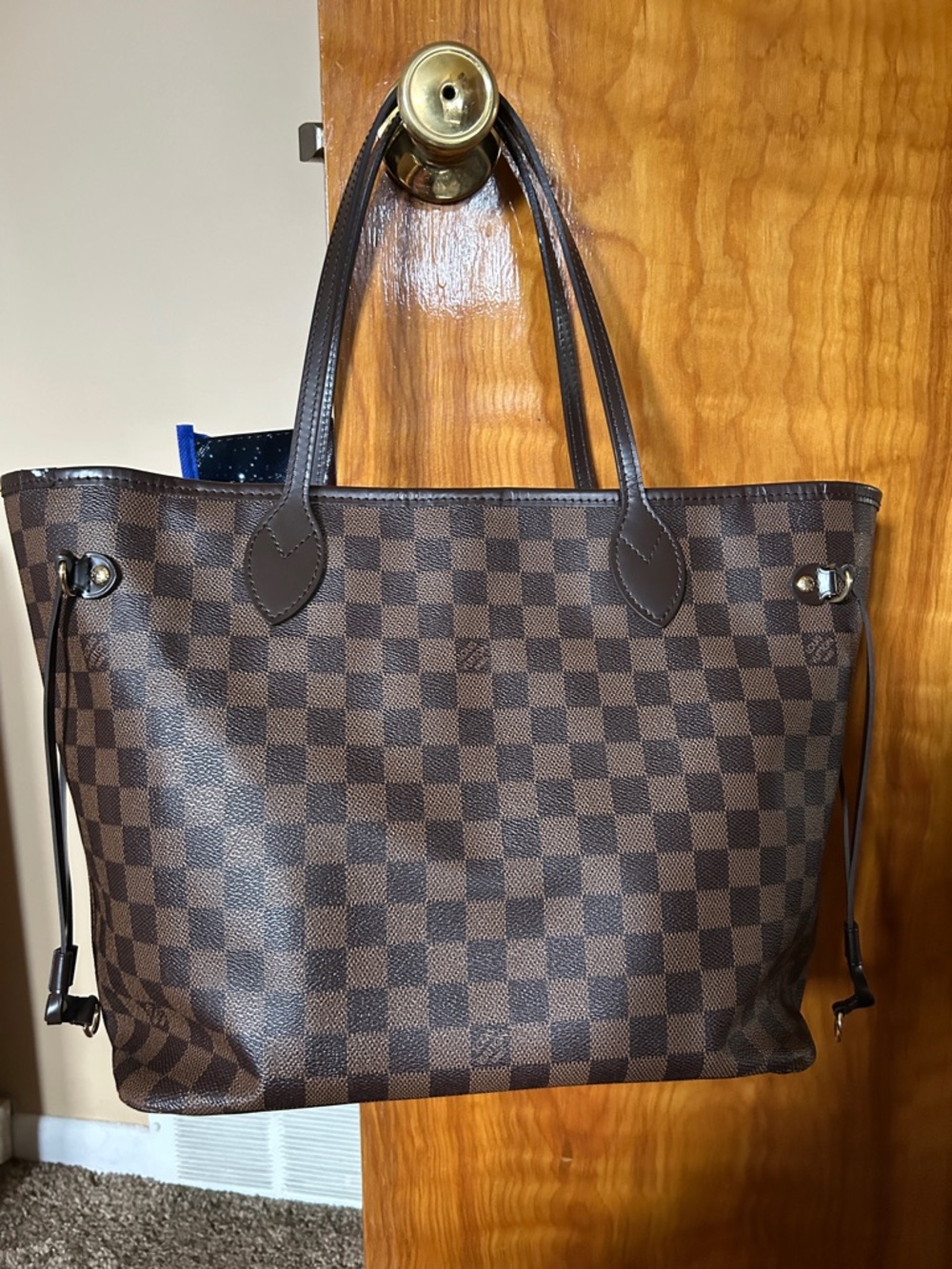 LV neverful mm damier ebene